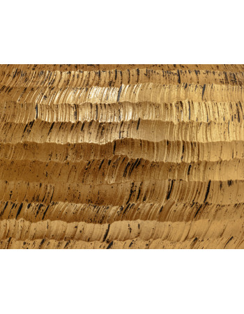 Кашпо TREEZ Effectory Metal полусфера чеканное золото