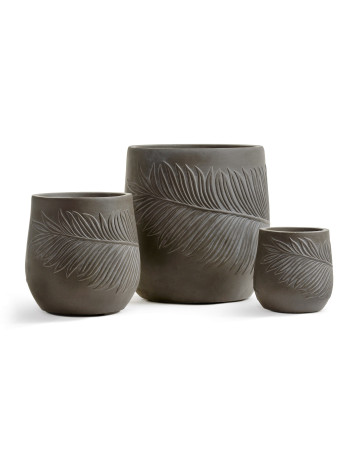 Кашпо TREEZ ERGO Nature Чаша Мокко