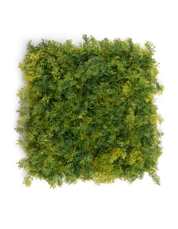 Мох Ягель коврик зелёный микс искусственный Мох Ягель коврик зелёный микс искусственный