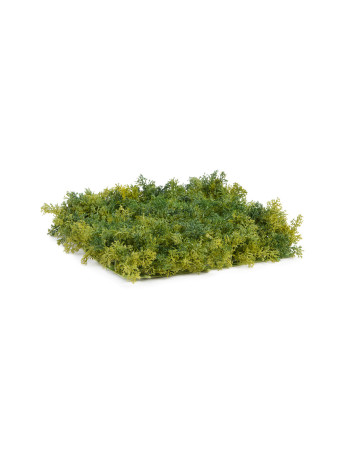 Мох Ягель коврик зелёный микс искусственный Мох Ягель коврик зелёный микс искусственный