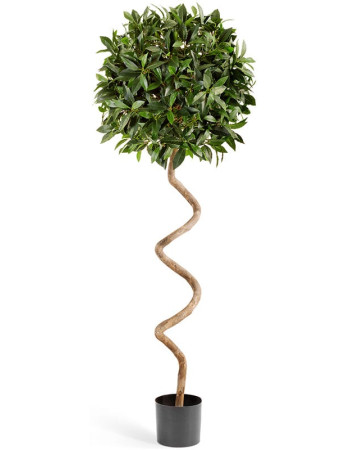 Лавр шар на спирали искусственный