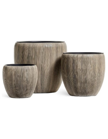 Кашпо TREEZ Effectory Wow конус-чаша капучино Кашпо TREEZ Effectory Wow конус-чаша капучино