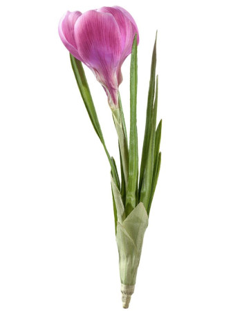 Крокус розовый искусственный