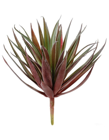 Суккулент Трава Пик бордово-зелёная искусственная