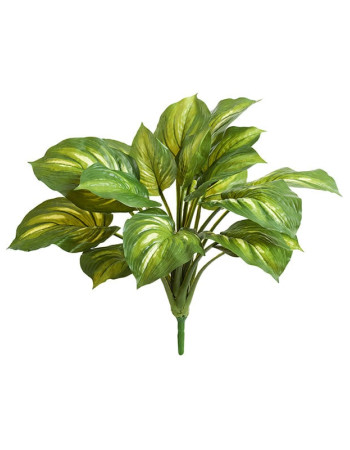 Хоста (куст) жёлто-зелёная большая искусственная (Sensitive Botanic)