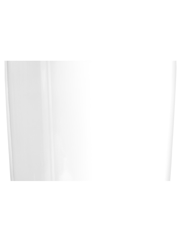 Кашпо TREEZ Effectory Gloss Design чаша белый глянцевый лак