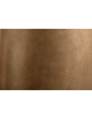 Кашпо TREEZ Effectory Metal низкая полусфера тёмное матовое золото