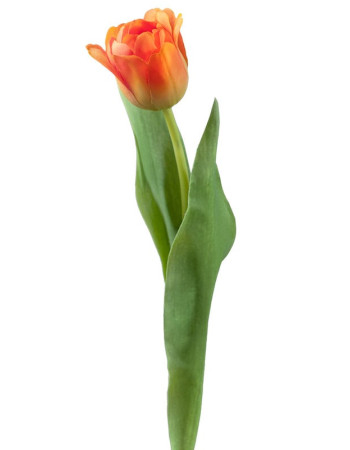 Тюльпан Даймонд оранжевый искусственный