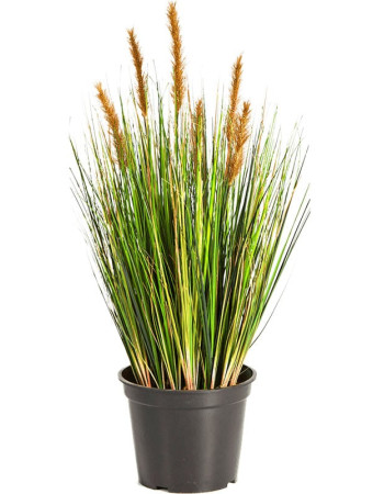 Трава Осока с коричневыми султанами искусственная Трава Осока с коричневыми султанами искусственная