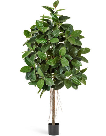Фикус Эластика штамбовый зелёный искусственный