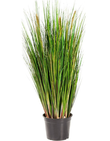 Трава Осока с зелёными султанами высокая искусственная Трава Осока с зелёными султанами высокая искусственная