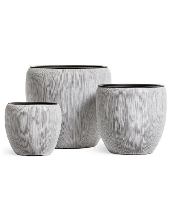 Кашпо TREEZ Effectory Wow конус-чаша слоновая кость Кашпо TREEZ Effectory Wow конус-чаша слоновая кость