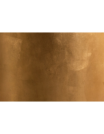 Кашпо TREEZ Effectory Metal Giant высокий конус сусальное золото