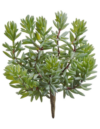 Суккулент Седум куст зелёный искусственный