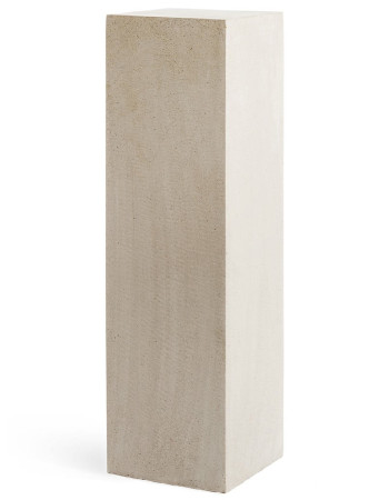 Пьедестал TREEZ Effectory Beton колонна белый песок