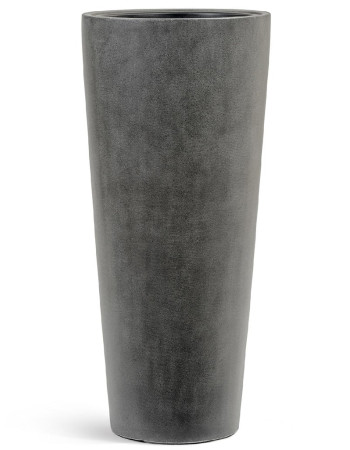 Кашпо TREEZ Effectory Beton высокий конус тёмно-серый бетон Кашпо TREEZ Effectory Beton высокий конус тёмно-серый бетон
