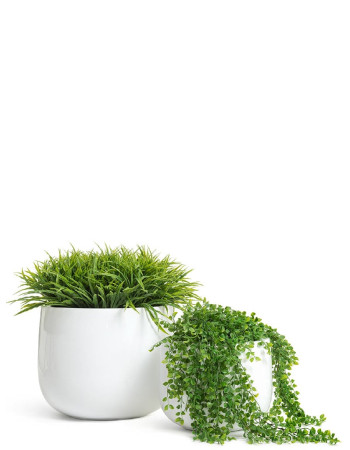 Комплект искусственных растений в кашпо Treez №59