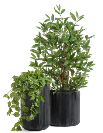 Комплект искусственных растений в кашпо Treez №140