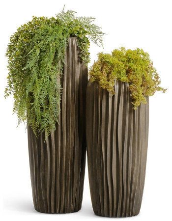 Комплект искусственных растений в кашпо Treez №65