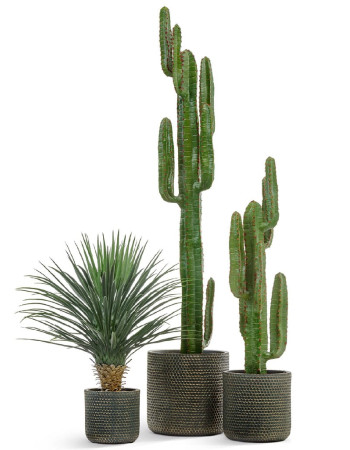 Комплект искусственных растений в кашпо Treez №159