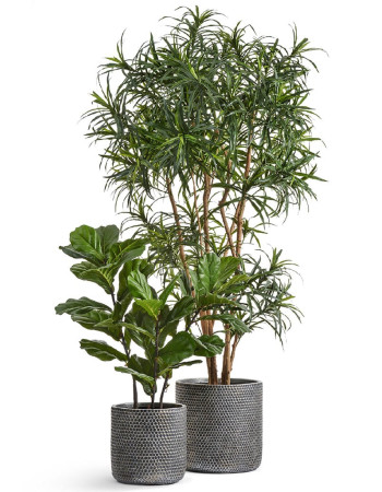 Комплект искусственных растений в кашпо Treez №161